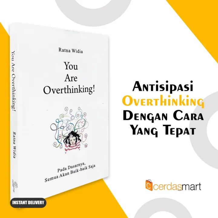 Buku Pengembangan Diri - Buku Self Improvement - You Are Overthinking ...