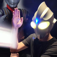 New TikTok Same Tiga Ultraman Helmet Touch Sensor Lighting Wearable Simulation Cosplay Props Stage Playใหม่ TikTok เดียวกัน Tiga อุลตร้าแมนหมวกกันน็อคสัมผัสเซ็นเซอร์แสงจําลองสวมใส่หน้ากากคอสเพลย์อุปกรณ์ประกอบฉากเล่นบนเวที