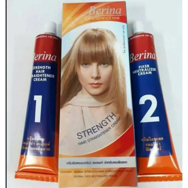 100 Original Berina Hair Straightener Cream 100 Original from