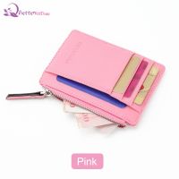 BLT Women Men Lady Wallets Purse Zipper PU Small Mini Soft Thin For Money Card Coin