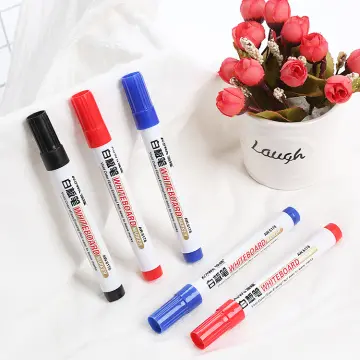 10pcs Whiteboard Markers Pen, Teachers Writing Dry Erase Markers, Easy  Erase Blackboard Markers, Red, Blue, Black, Refillable Ink Drawing Markers
