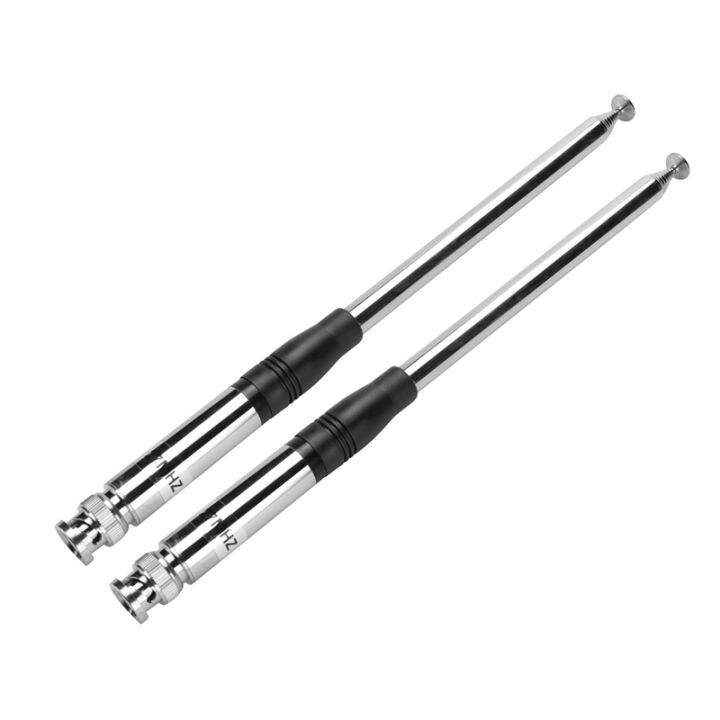 2X 27Mhz Antenna 9Inch to 51Inch Telescopic/Rod HT Antennas for CB Handheld/Portable Radio