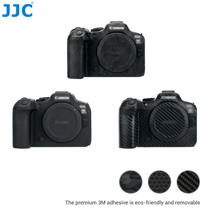 ฟิล์มป้องกันสติกเกอร์ติดกล้อง-jjc-ชุดสำหรับแคนนอนกล้อง-eos-r6-mark-ii-กันแผ่นฟิล์มกันรอยสีดำ