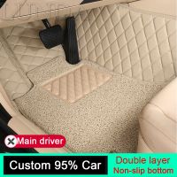 1 Seat Custom Car Floor Mats For Subaru Forester 2019 Wagon Lmpreza Outback Legacy XV Foot Pads Car Carpet Mat Auto Accessories