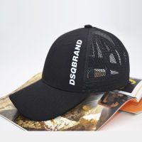 DSQND new summer mesh baseball cap DSQ letter cap men and women breathable casual sunscreen sunshade hat trucker hat dad hat