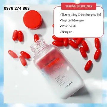 Có những thành phần chính nào trong viên uống glutathione oneday collagen 72 viên?
