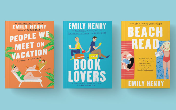 Emily Henry Books (People We Meet In Vacation, Book Lovers, Beach Read ...