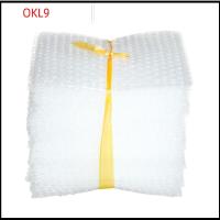 OKL9 50pcs 5 ขนาด ซองจดหมาย ฟิล์มคู่ ถุงฟองสีขาว ฟิล์มกันรอย แพ็คเกจกันกระแทก ถุงบรรจุโฟม