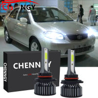 สำหรับโตโยต้า Vios Ncp42ปี2003-2007 (โคมไฟหัว)-2ชิ้น CHENNGY LED สีขาว6000พันหลอดไฟชุดไฟหน้า