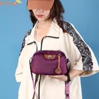 LANZEONT กันน้ำกันน้ำได้ กระเป๋า Crossbody จุได้มาก ไนลอนทำจากไนลอน กระเป๋าถือแบบถือ นุ่มนุ่มๆ คุณภาพสูงมาก กระเป๋าสะพายไหล่แบบสบายๆ สำหรับผู้หญิง