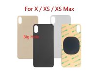 ฝาครอบหลังกระจก OEM หลังรูใหญ่กระจกฝาหลังประตูหลังสำหรับ iPhone X Housing XR XS XS XS Max เคสตัวเรือนด้านหลัง