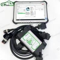 ☽◄ V 2.8.150 For Vocom 88890300 Interface adapter with OBD Cables Construction equipment Diagnostic Tool FZ G1 tablet