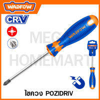 WADFOW ไขควง Pozidriv CR-V (มีขนาด PZ1 x 100 / PZ2 x 150 มม. ให้เลือก) รุ่น WSDZ214 / WSDZ226