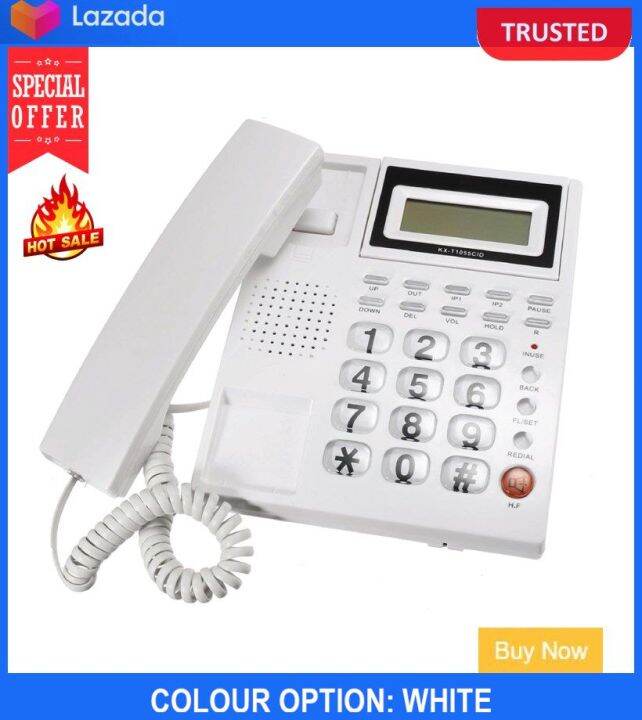 Home Office Landline Telephone Corded Phone Speakerphone Fax Machine