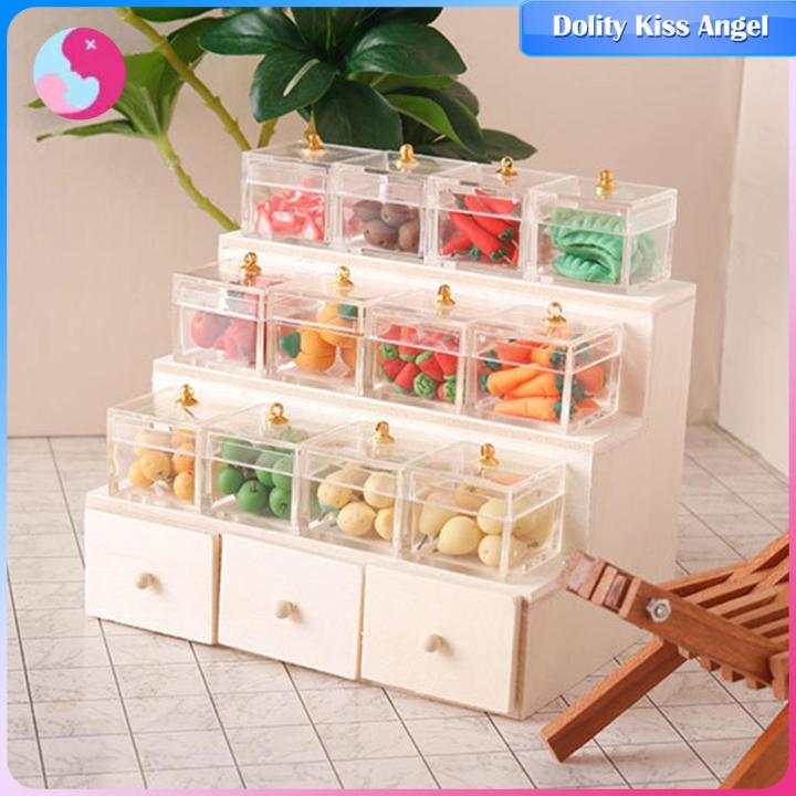 dolity-ชั้นวางผักผลไม้ขนาดเล็ก1-12สำหรับบ้านตุ๊กตาวิว-diy-ขนาดจิ๋ว