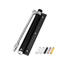 Hydraulic Door Closer Hinge Spring Adjustable Stainless Steel Concealed Automatic Door Closure Fire Mounted Home Door Hardware