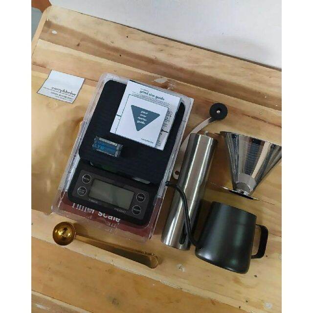 Pour Over Coffee Brewing Starter Set Lazada PH