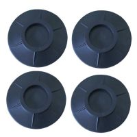 1/2/4Pcs Anti Vibration Feet Pads Rubber Legs Slipstop Silent Skid Raiser Mat Washing Machine Support Dampers Stand Furniture