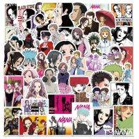 hotx【DT】 50PCS Classic Anime NANA Stickers Decals for Luggage Skateboard Manga Gifts Fans