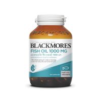 จัดส่งฟรี (EXP 10/24) Blackmores Fish Oil 1000 - 80แคปซูล  แบลคมอร์ส ฟิช ออยล์ 1000 (น้ำมันปลาชนิดแคปซูล) [COD]