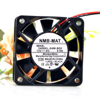 2022ใหม่จัดส่งฟรี2406KL 04W B20สำหรับ NMB 6ซม. พัดลม60มม. 6015 DC12V 0.10A CPU พัดลมระบายความร้อนเงียบ