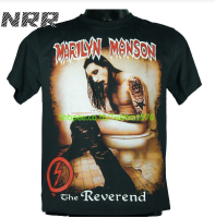 NRR tee เสื้อยืด Marilynเสื้อยืดวินเทจ ลายอมตะ เสื้อวินเทจ มาริลีน แมนสัน