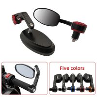 22mm Universal Motorcycle Aluminum Rear View Handle Bar End Side Rearview Mirrors For BMW F650GS F700GS f 650 700 gs f650 f700gs