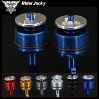 ☋►♀ For Yamaha FZ6R FZ6 FZ 6 FZ6 R 2010-2015 2011 2012 2013 2014 CNC Motorcycle Thread Preload Adjustable Fork Cap Bolts( 41x37MM)