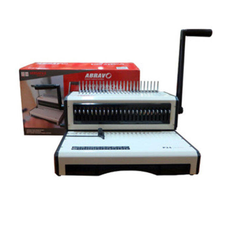 Binding Machine Heavy Duty Abravo P24 Comb Lazada PH