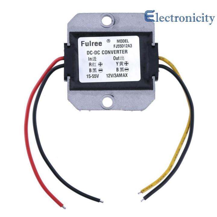 DC DC 8 55V to 12V 3A Step Down Voltage Converter Reducer Module