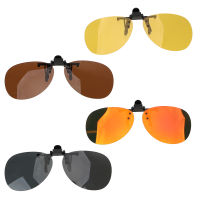 【cw】For Men Women Polarized Sun Glasses Anti-UVA UVB Driver Goggles Clip On Sunglasses Car Driving Night Vision hot