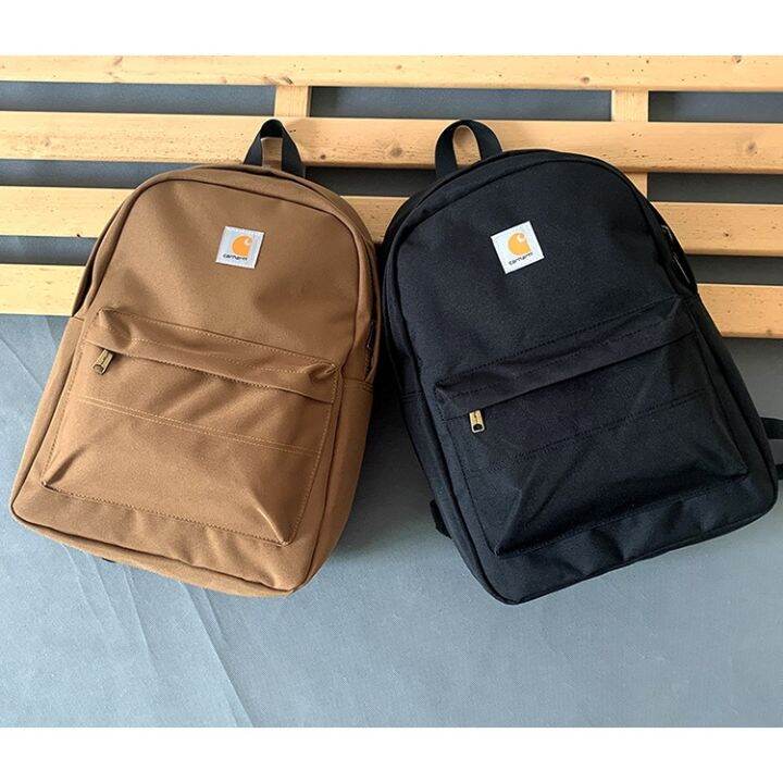 Carhartt Backpack Trendy Bag Student School Tooling Travel Lazada