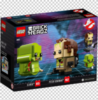 Lego 41622 Peter Venkman™ &amp; Slimer™ (Brick Headz) #Lego by Brick Family