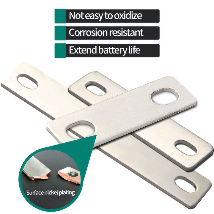 LiFePO4 Bus Bars Red Pure Copper Nickel Plating Lithium s 50A 100A 300A