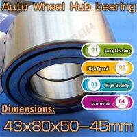 ◇✤ Long-Lifetime High Speed Car Bearing Auto Wheel Hub DAC43800050/45 43mm Diameter 43x80x50/45 43x80x50/45 Mm DAC438050/45