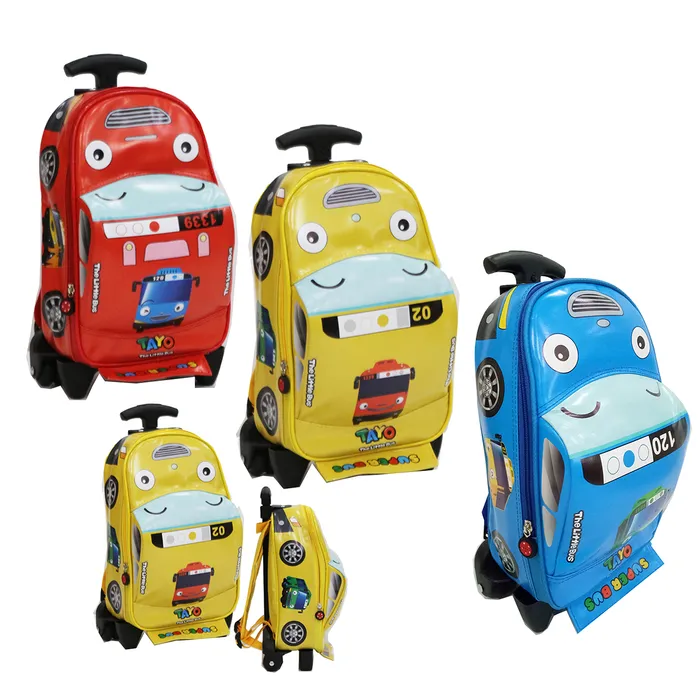 tas karakter ransel anak mini tayo