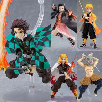 14ซม. Figma # 498-DX Kimetsu ไม่มี Yaiba อะนิเมะ Tanjiro Kamado Demon Slayer Action Figure 508-DX Nezuko รูปตุ๊กตาตุ๊กตาของเล่น