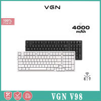 VGN โครงสร้างปะเก็นคีย์บอร์ดแบบไร้สาย V98คีย์บอร์ดแบบกลไกสอบจำลองครั้งที่สาม