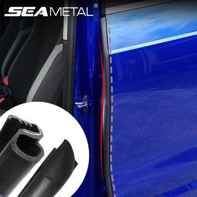 1 Pair Car Door Seal Strips Sticker B Pillar Type Car Rubber Sealing Strip Protector Sound Insulation for Car Sealant Accessory