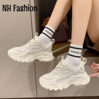 NH Fashion ยอดนิยม รองเท้าผู้หญิง รองเท้าผ้าใบ รองเท้าสุขภาพ รองเท้าแฟชั่น น่ารัก อเนกประสงค์ กระปรี้กระเปร่า สะดวก B96F00J 42Z231020