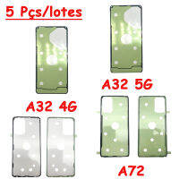 5ชิ้น Pelekat Pelekat Asal Kembali Perumahan Bateri Penutup Pita Gam สำหรับ Samsung A20S A21S A30S A41 A51 A71 A32 A72 A52