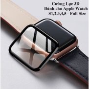 Cường lực 3D dẻo Apple Watch Đủ các size 38404244 và đủ series12345
