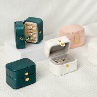 【hot】▨❀  Flip Cover Jewelry for Earrings Organizer with Buckle Leather Gifts