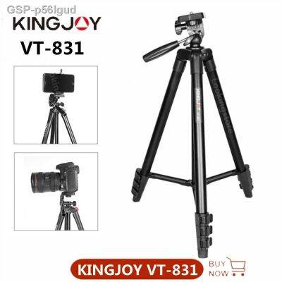 ที่ใส่ขาตตั้งเดสก์ท็อปขนาด60นิ้ว VT-831 KINGJOY P56lgud ที่เข้ากันได้กับ6.6LB โหลด DSLR