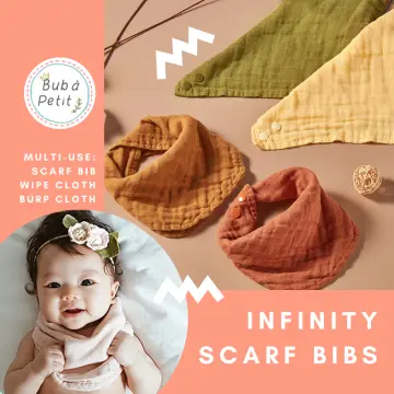 Infinity scarf hot sale bib