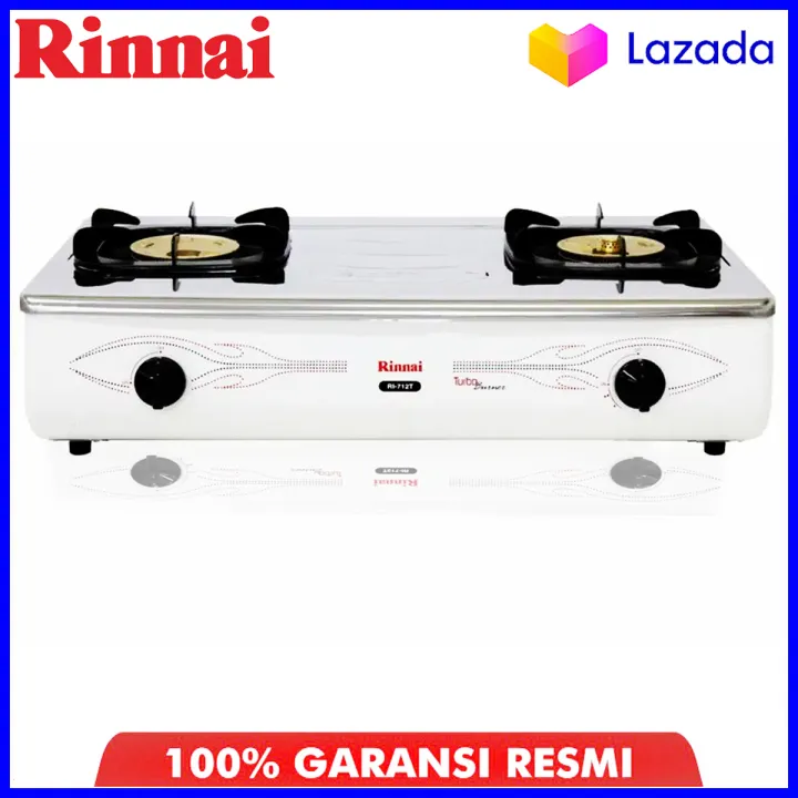 Rinnai Ri 712t Kompor Gas 2 Tungku Body Jumbo Stenlies Steel Lazada Indonesia