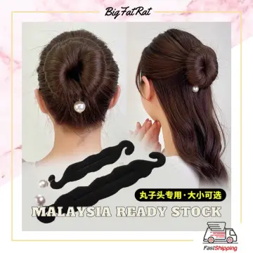 Cute Elastic Hair Ties Headwear Solid Color Meatball Head Hair Bun Hair  Ring Hair Accessories Women Hair Claw Fruit Hair Scrunchies Korean Style  Hair