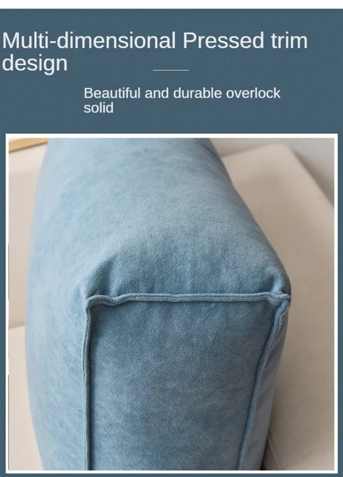 Soft Backrest Waist Stretcher Couch Pillows Cushions Home Decor Rectangular Sofa  Pillow Tatami Back Cushion