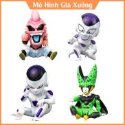 Mô hình Dragon Ball Frieza, mabu, cell ngồi - Cao 12 -13cm - nặng 300gram