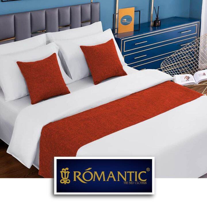 Bed Runner / Selendang kasur Tigerlily by ROMANTIC standard Hotel minimalis Lazada Indonesia